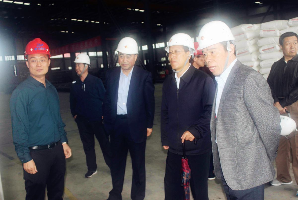 定西市政協(xié)主席陳尊鋒、市委常委、常務副市長陳曾勇 一行領導蒞臨我公司開展企業(yè)考察